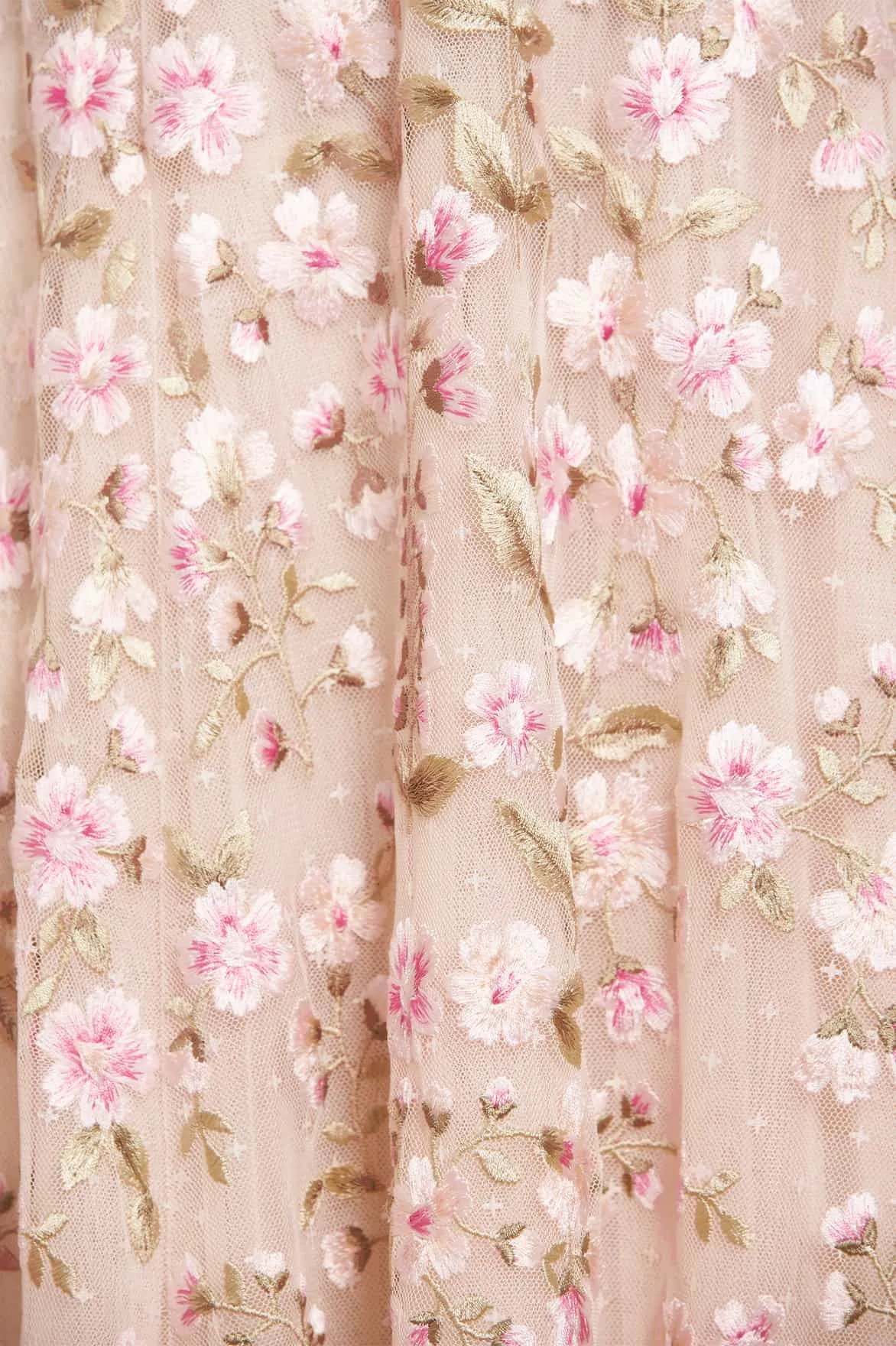 Posy Pirouette One-Shoulder Ankle Gown sold by Needle & Thread product image thumbnail 5