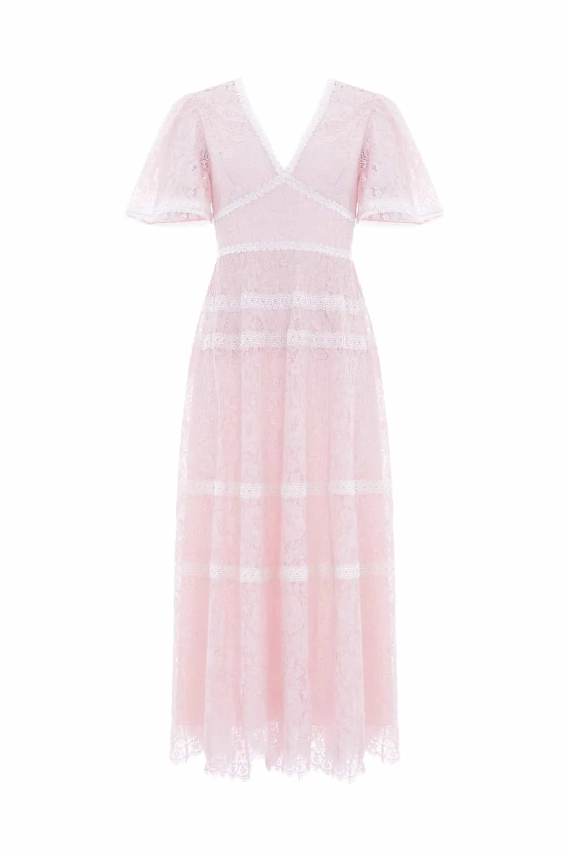 Lace Primrose Ankle Gown | Parallel