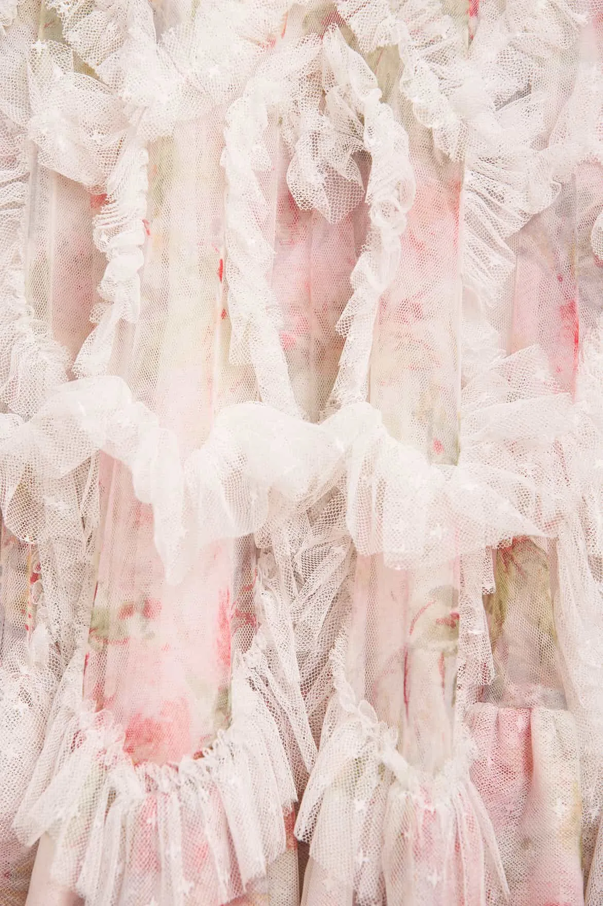 Paradise Garden Amorette V-Neck Micro Mini Dress sold by Needle & Thread product image thumbnail 4