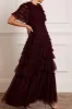 Willow Ruffle Gown sold by Needle & Thread