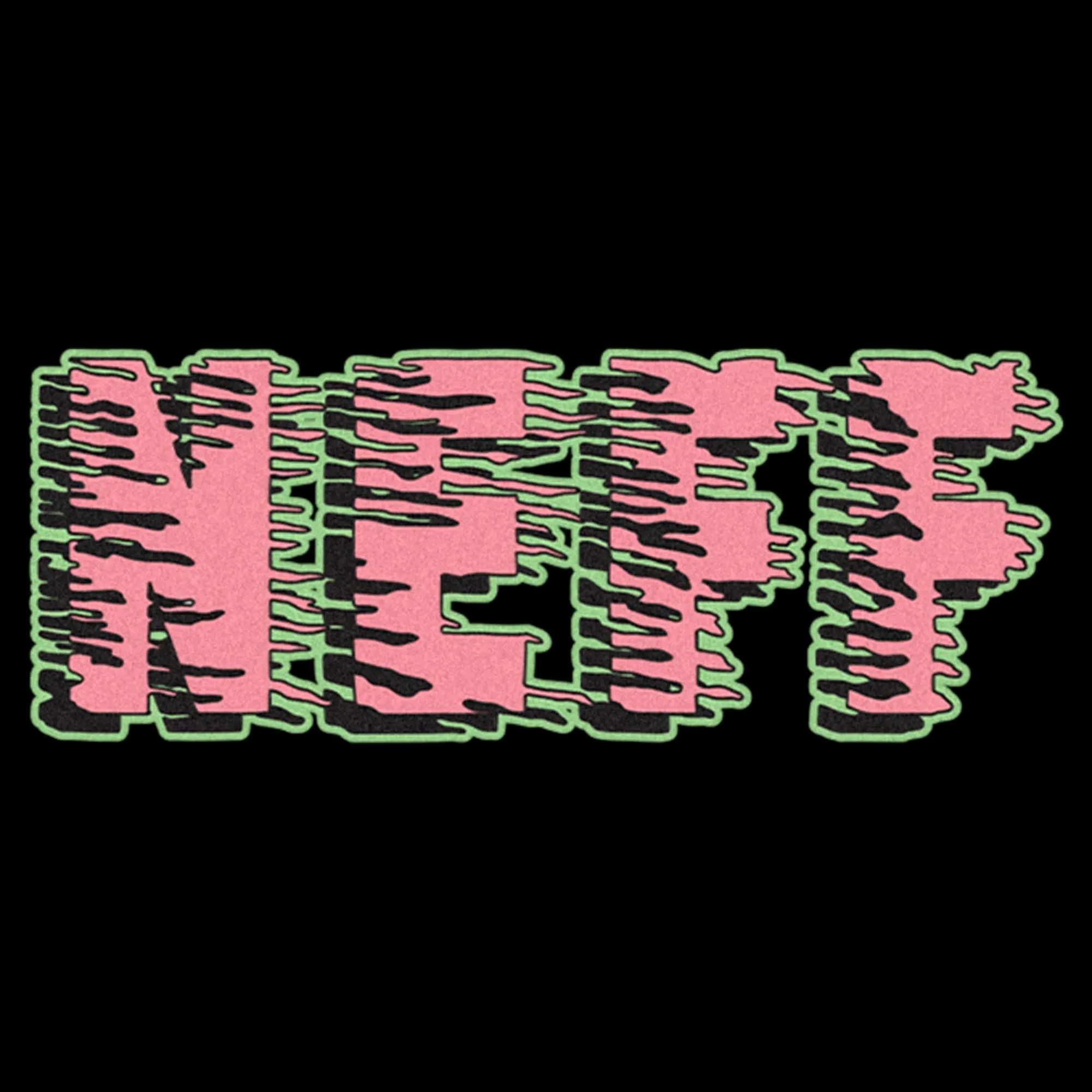 Men's NEFF Pink and Green Logo T-Shirt sold by Neff product image thumbnail 2