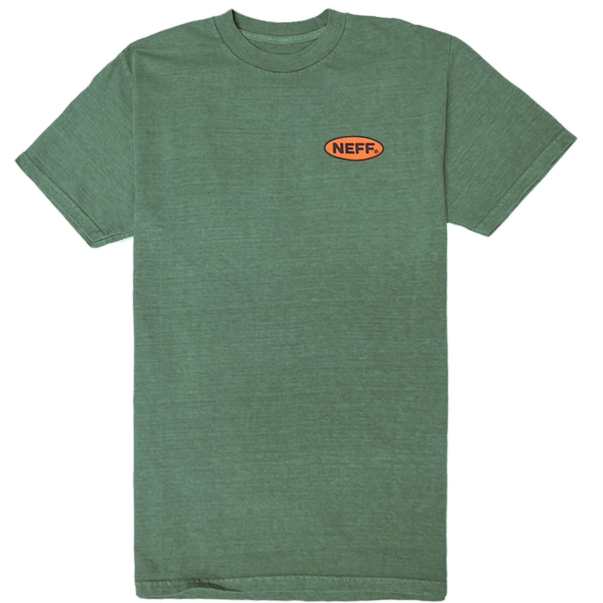 WORLDWIDE TEE - GREEN PIGMENT sold by Neff product image thumbnail 2