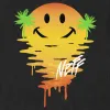 Men's NEFF Melting Smiley Face Sunset T-Shirt sold by Neff