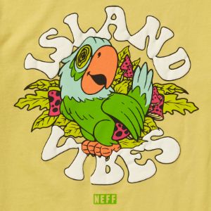 ISLAND VIBES TEE - GOLD sold by Neff