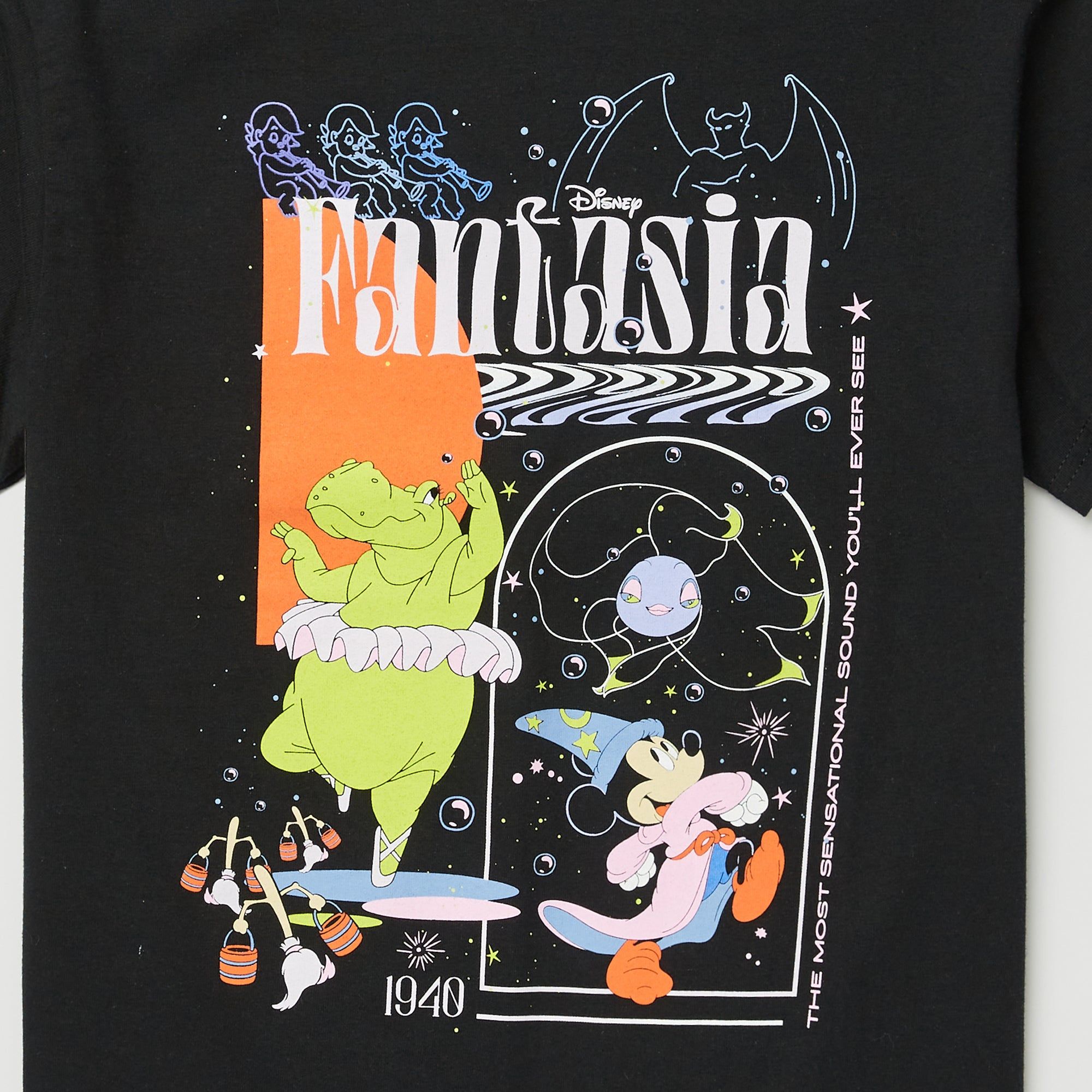 DISNEY FANTASIA SOUND TEE - BLACK sold by Neff product image thumbnail 4