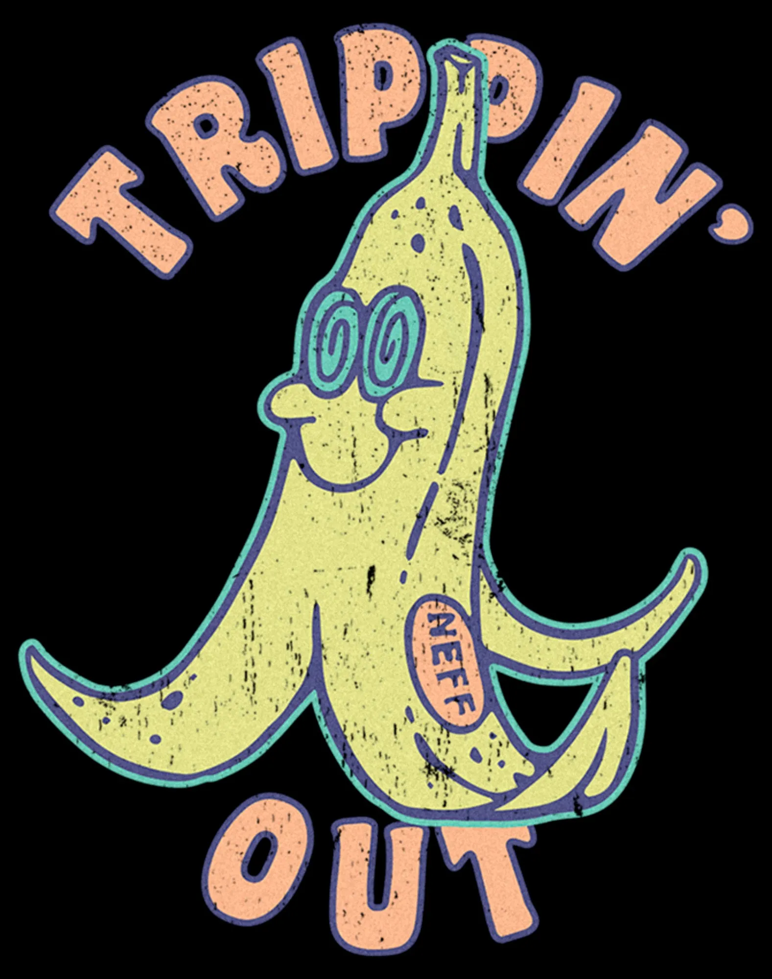 Men's NEFF Trippin' Out Banana Badge T-Shirt sold by Neff product image thumbnail 2