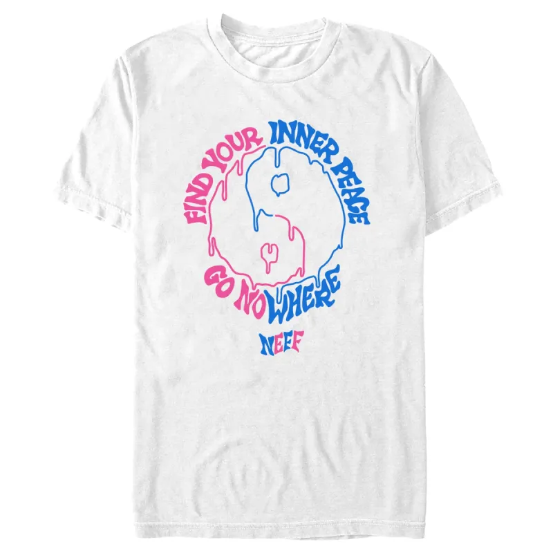 Men's NEFF Find Your Inner Peace Go Nowhere Large T-Shirt sold by Neff