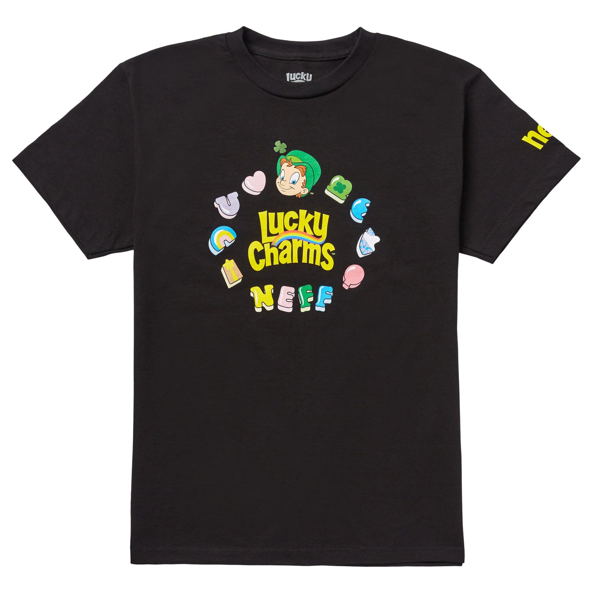 ALL AROUND LUCKY TEE - BLACK sold by Neff