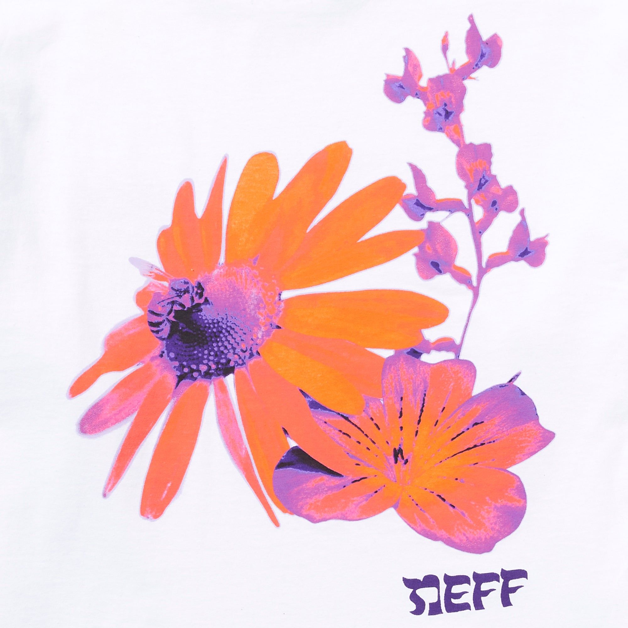 TOGETHER LONG SLEEVE TEE - WHITE sold by Neff product image thumbnail 3