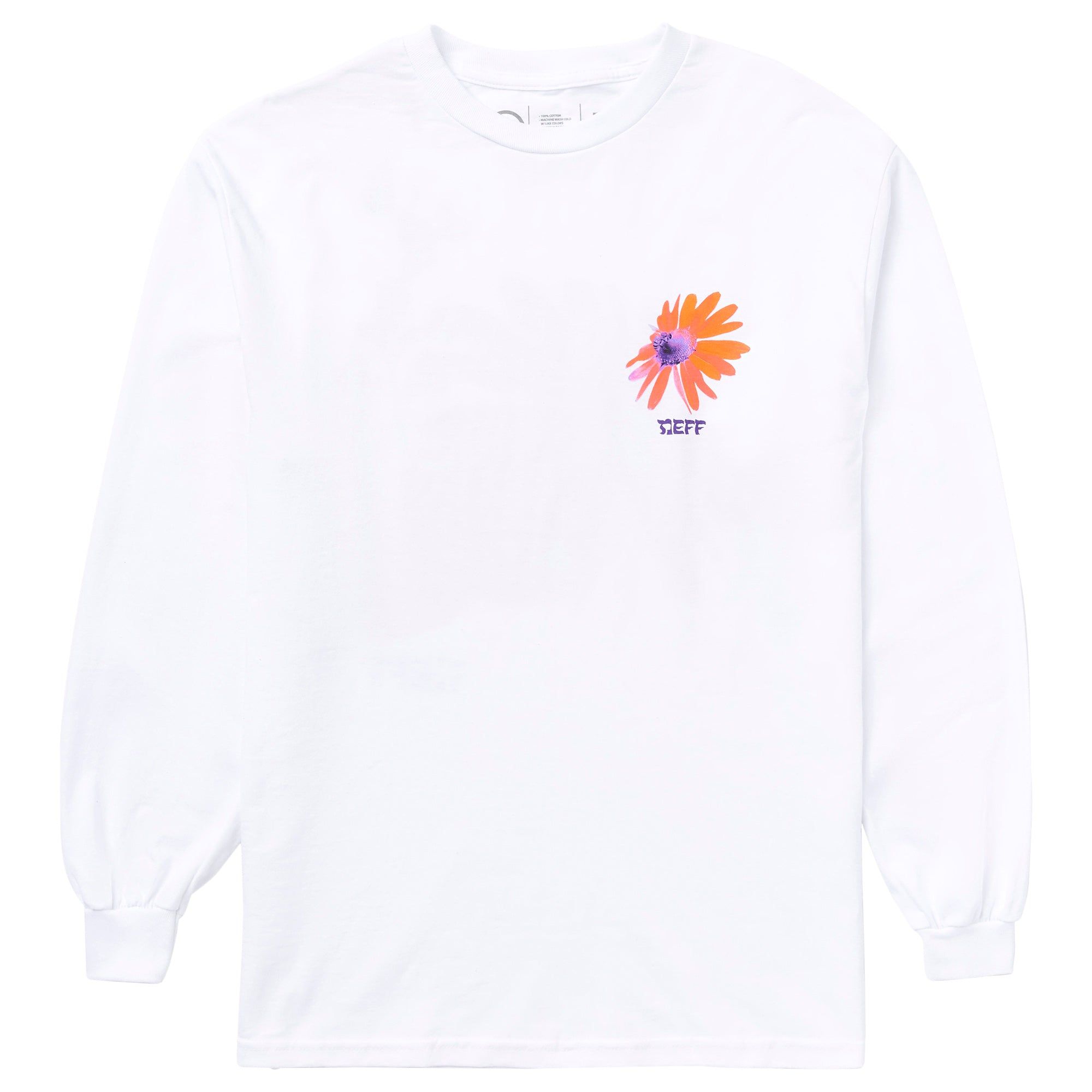 TOGETHER LONG SLEEVE TEE - WHITE sold by Neff product image thumbnail 2