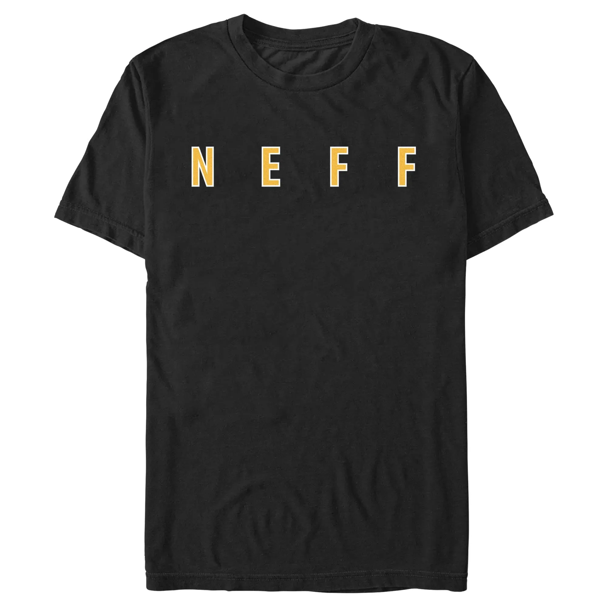 Men's NEFF Simple Yellow Logo T-Shirt sold by Neff