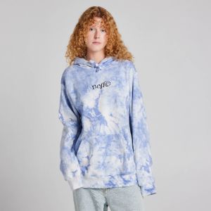 LOVE YOURSELF PULLOVER HOODIE - PURPLE TIE DYE sold by Neff