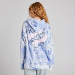 LOVE YOURSELF PULLOVER HOODIE - PURPLE TIE DYE sold by Neff