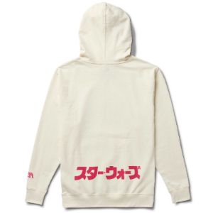 STAR WARS VADER ANIME PULLOVER HOODIE - BONE sold by Neff