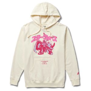 STAR WARS VADER ANIME PULLOVER HOODIE - BONE sold by Neff