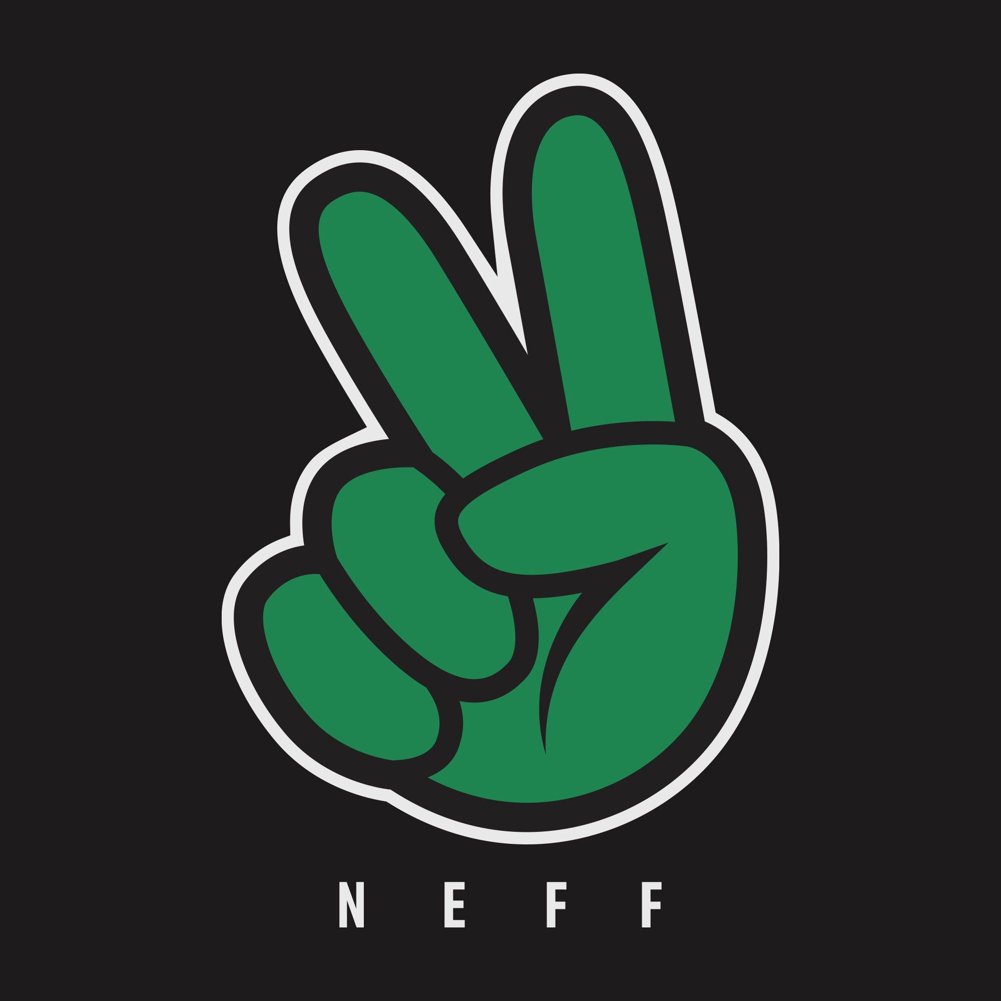 HARDWOOD PEACE TEE - BLACK sold by Neff product image thumbnail 2