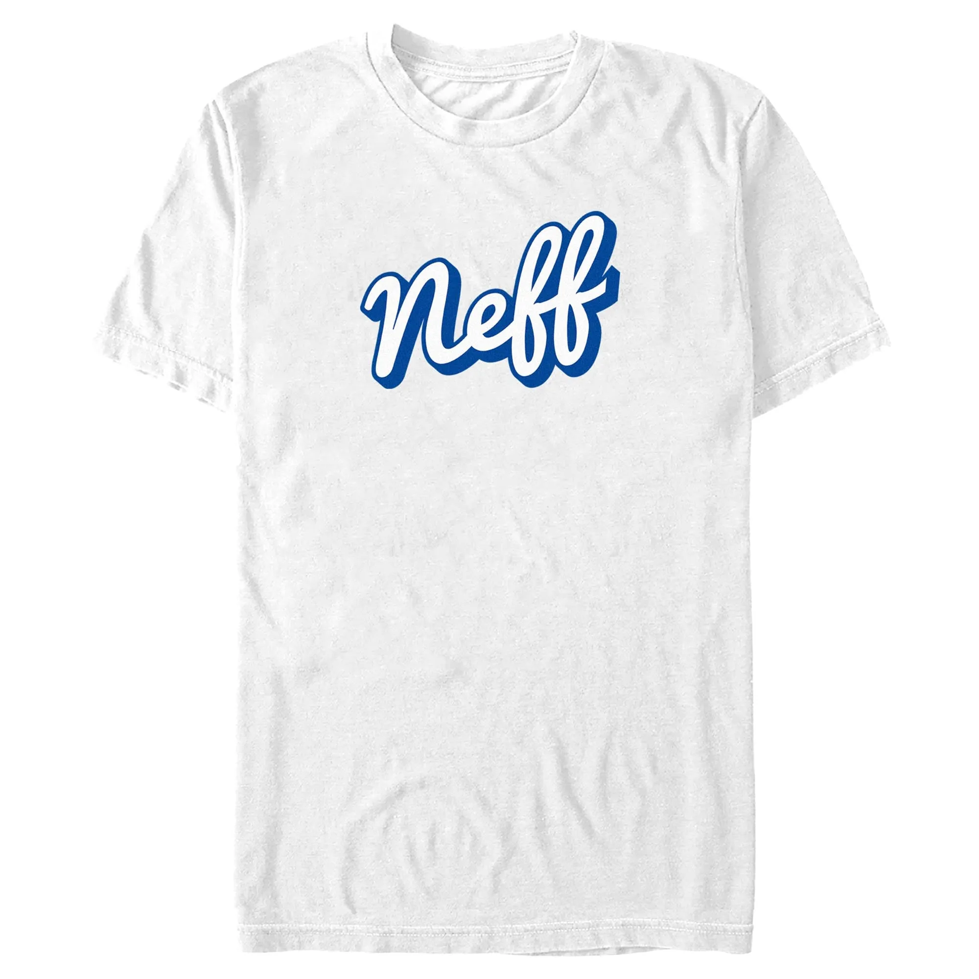 Men's NEFF Classic Blue Script Logo T-Shirt sold by Neff