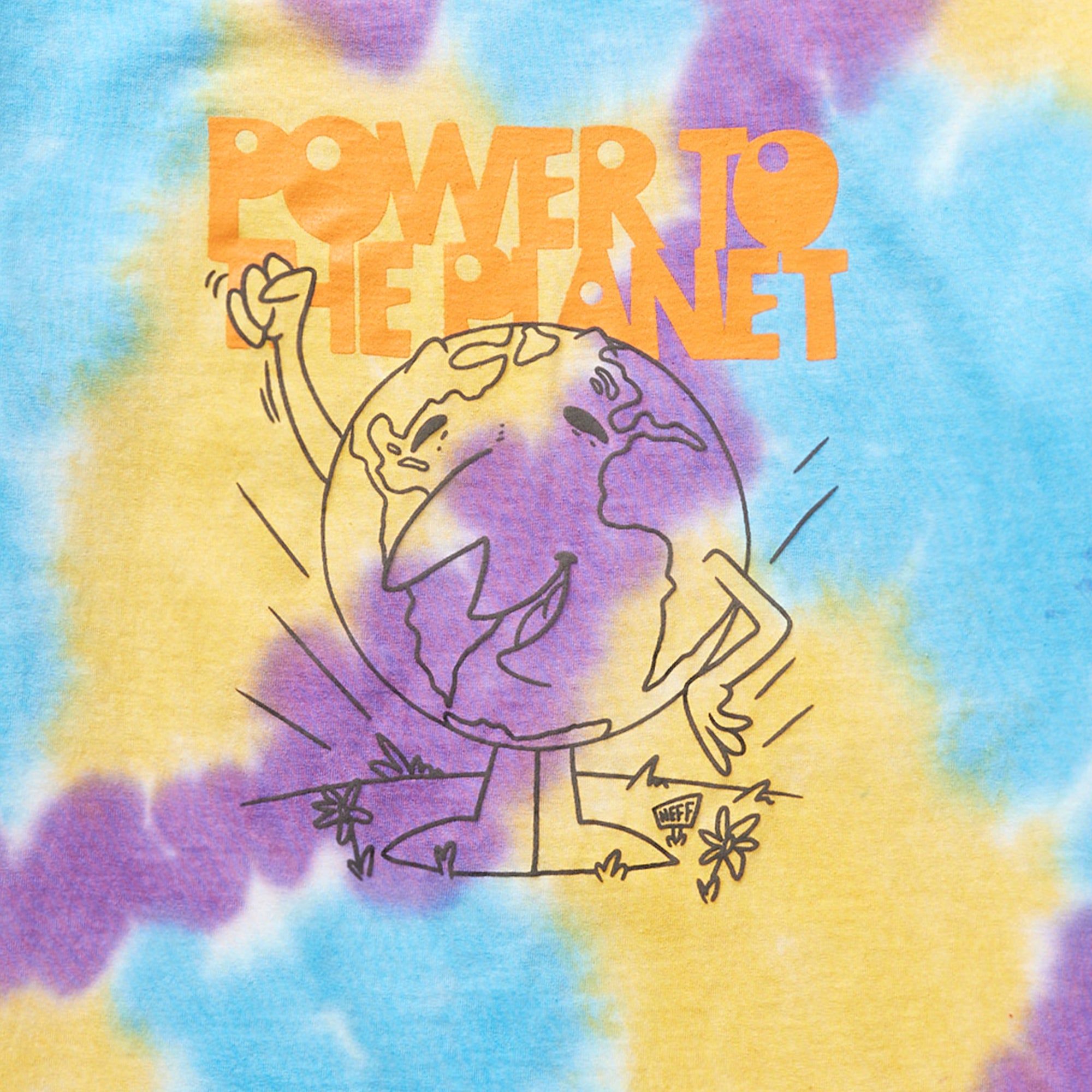 POWER TO THE PEOPLE TEE - TIE DYE sold by Neff product image thumbnail 2