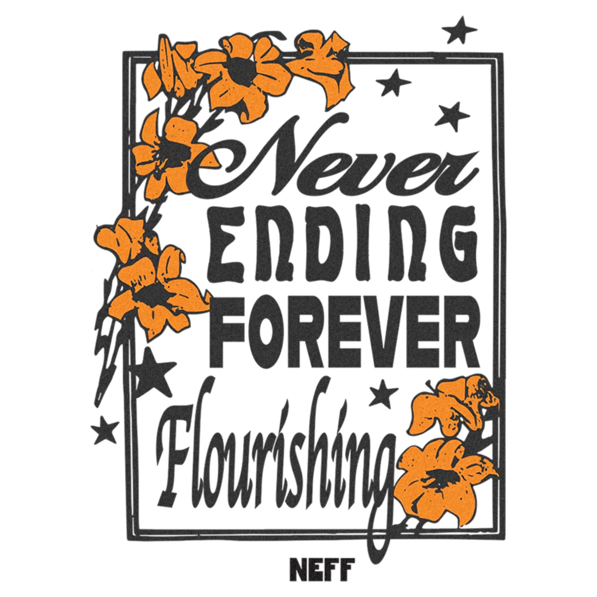 Men's NEFF Never Ending Forever Flourishing T-Shirt sold by Neff product image thumbnail 2