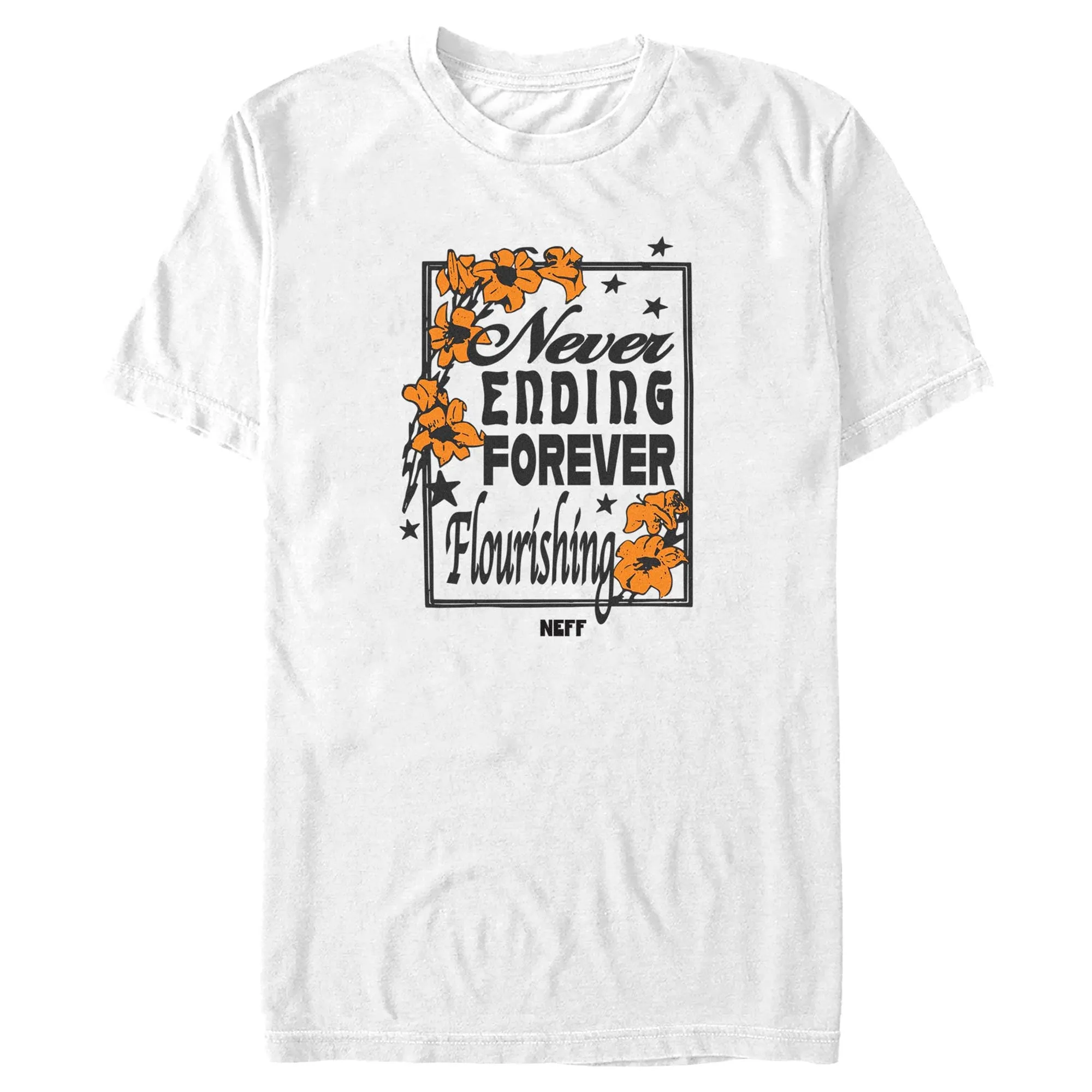 Men's NEFF Never Ending Forever Flourishing T-Shirt sold by Neff