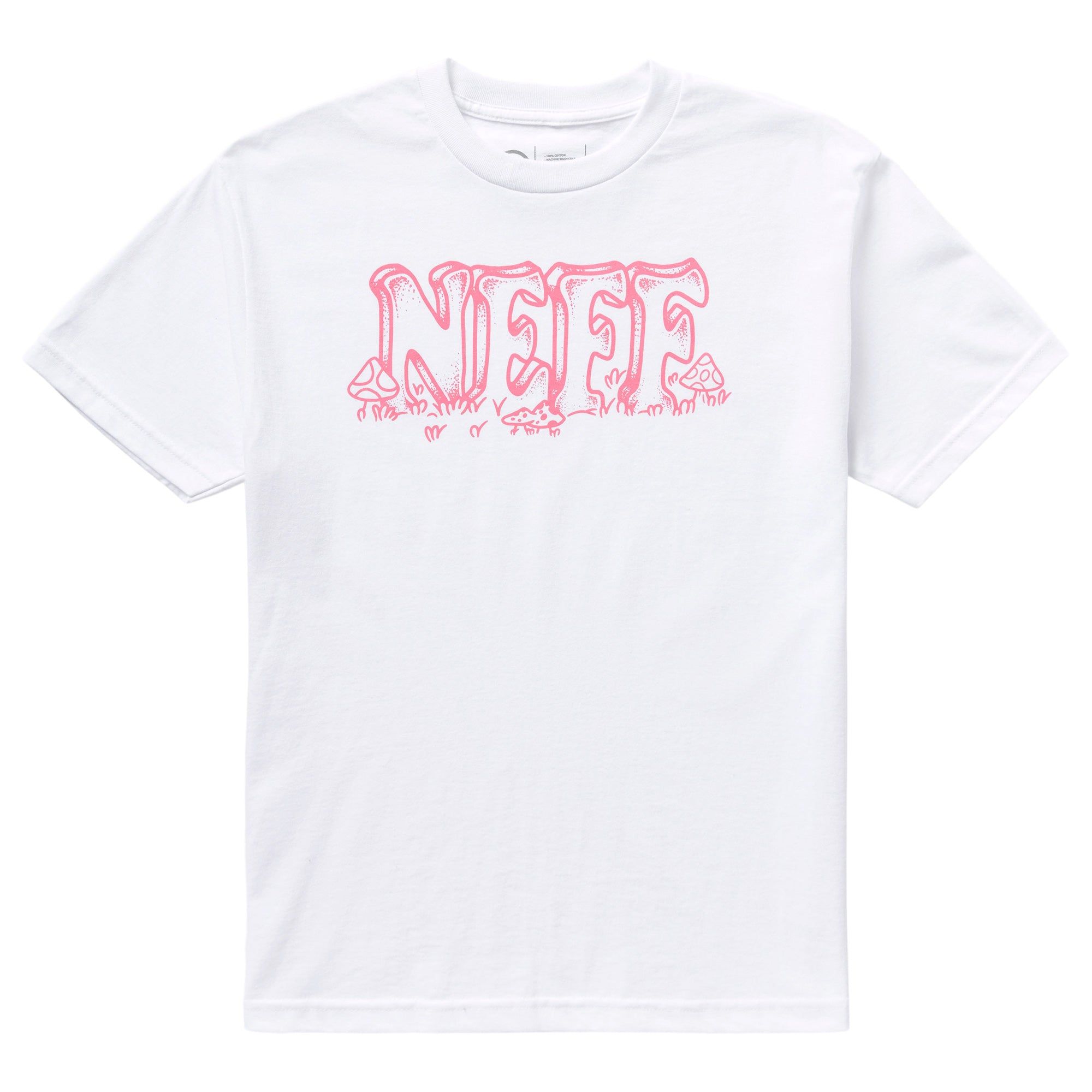 SHROOMS TEE - WHITE sold by Neff