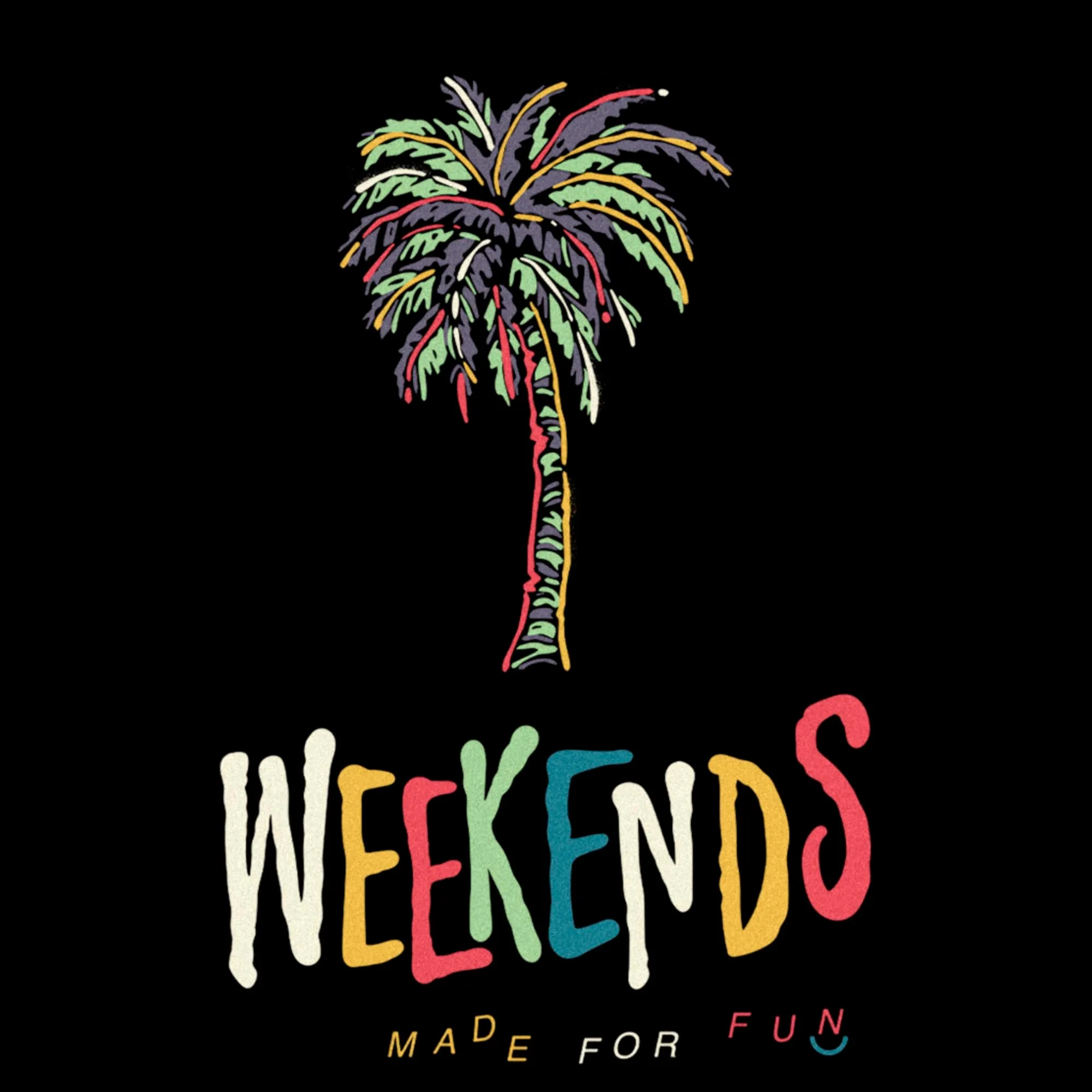 Men's NEFF Weekends Made For Fun T-Shirt sold by Neff product image thumbnail 2
