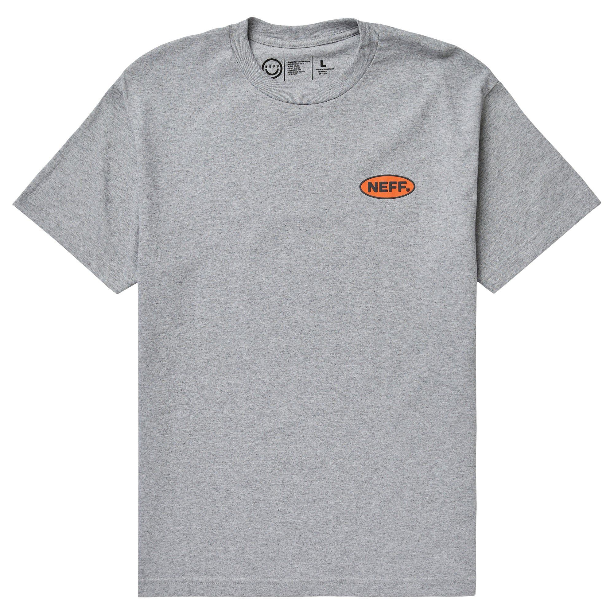 WORLDWIDE TEE - HEATHER GREY sold by Neff product image thumbnail 2