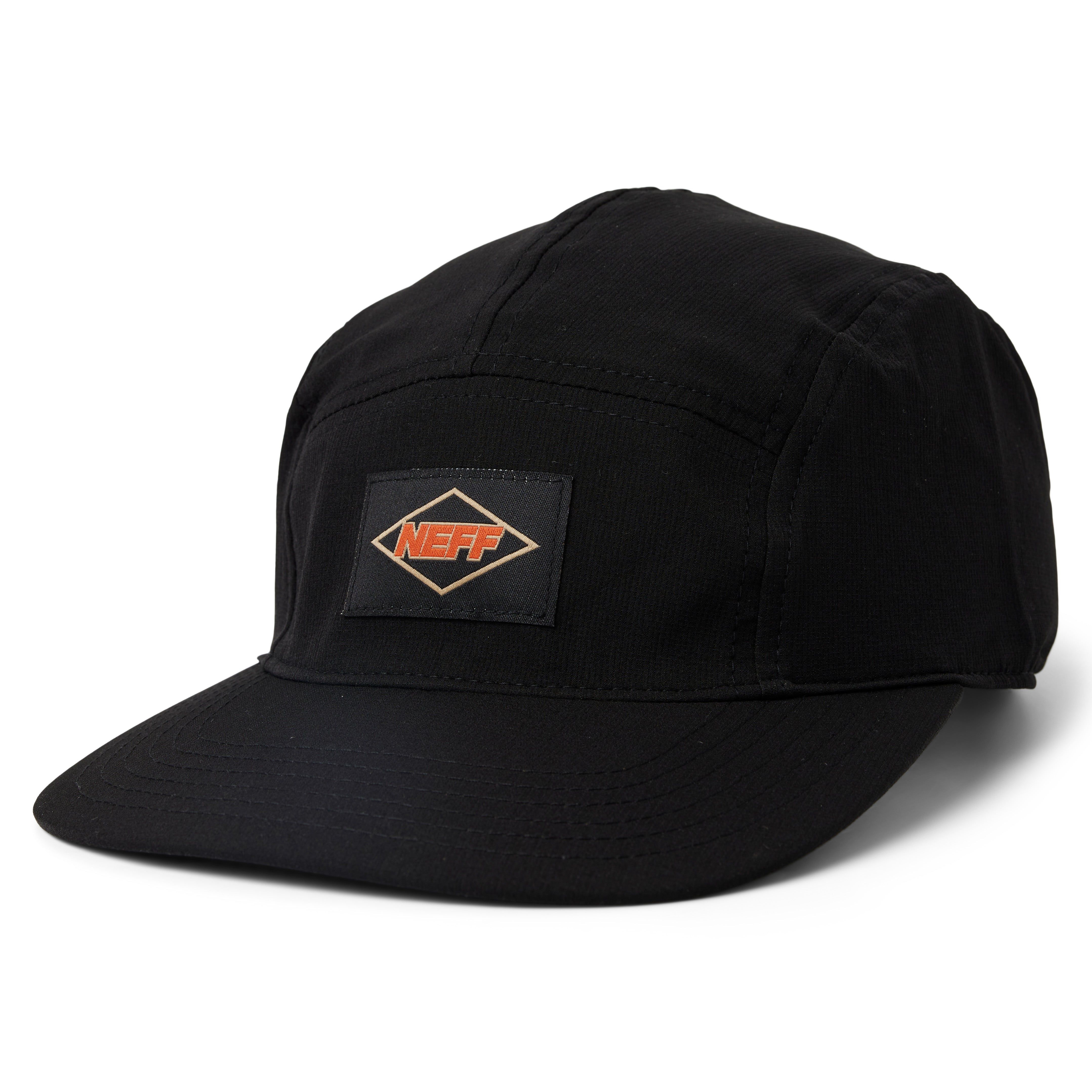 WORLDWIDE PERFORMANCE CAMPER HAT - BLACK sold by Neff