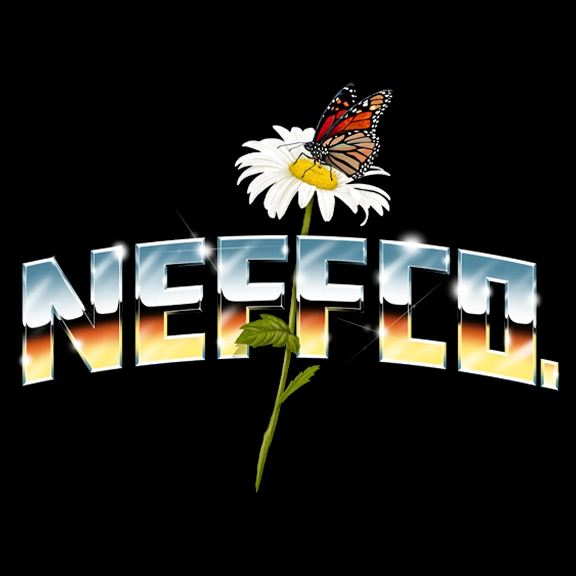 Men's NEFF Chrome Logo T-Shirt sold by Neff product image thumbnail 2