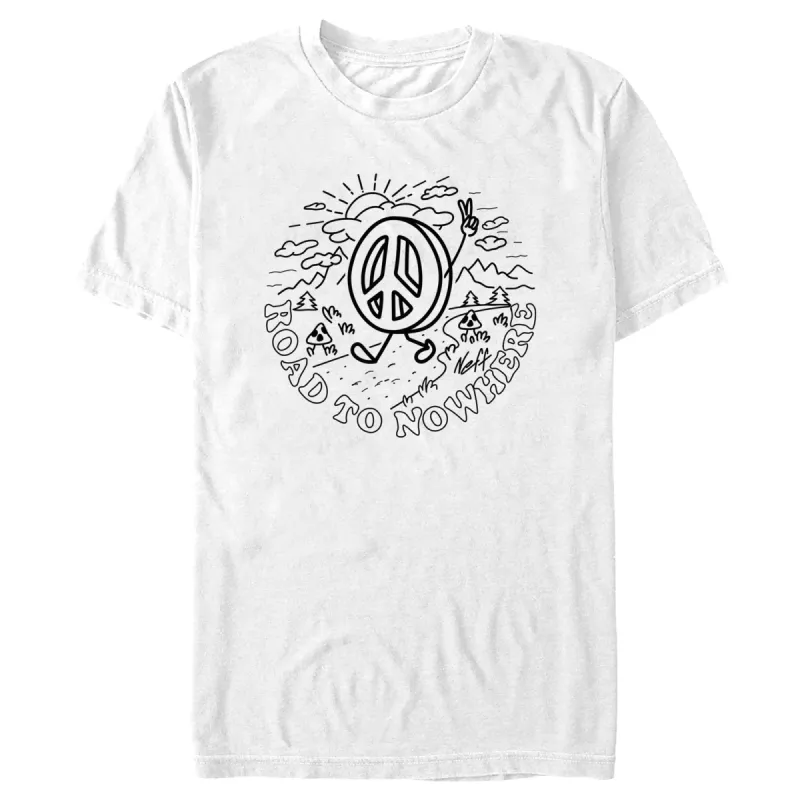 Men's NEFF Road to Nowhere T-Shirt sold by Neff