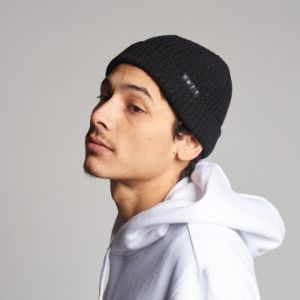 FISHERMAN BEANIE - BLACK sold by Neff