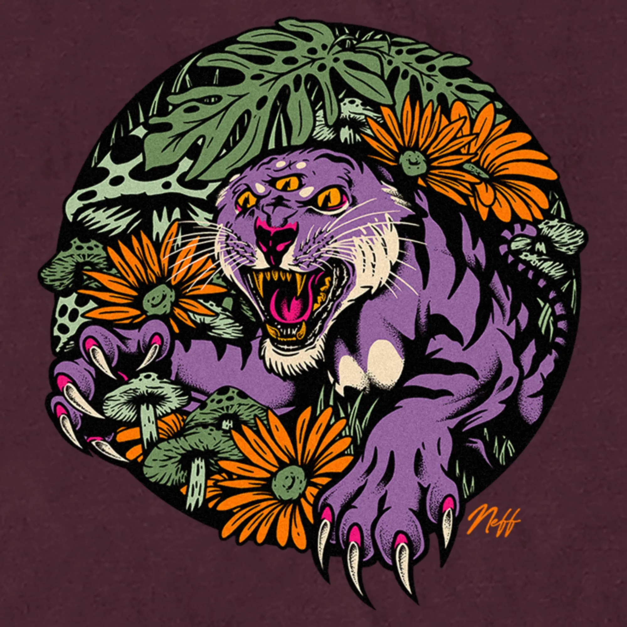 Men's NEFF All Seeing Daisy T-Shirt sold by Neff product image thumbnail 2