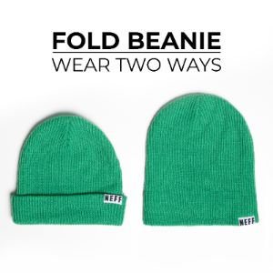FOLD BEANIE - RED sold by Neff