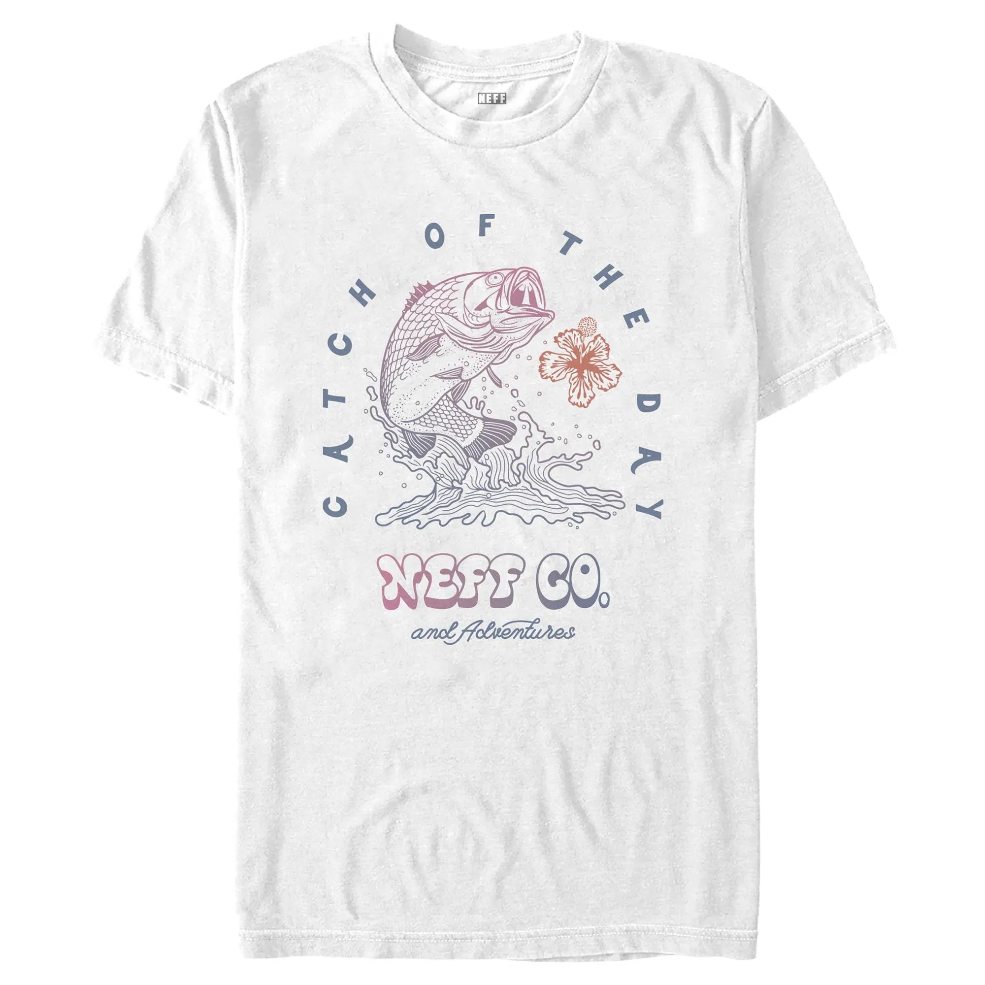 Men's NEFF Catch of the Day T-Shirt sold by Neff