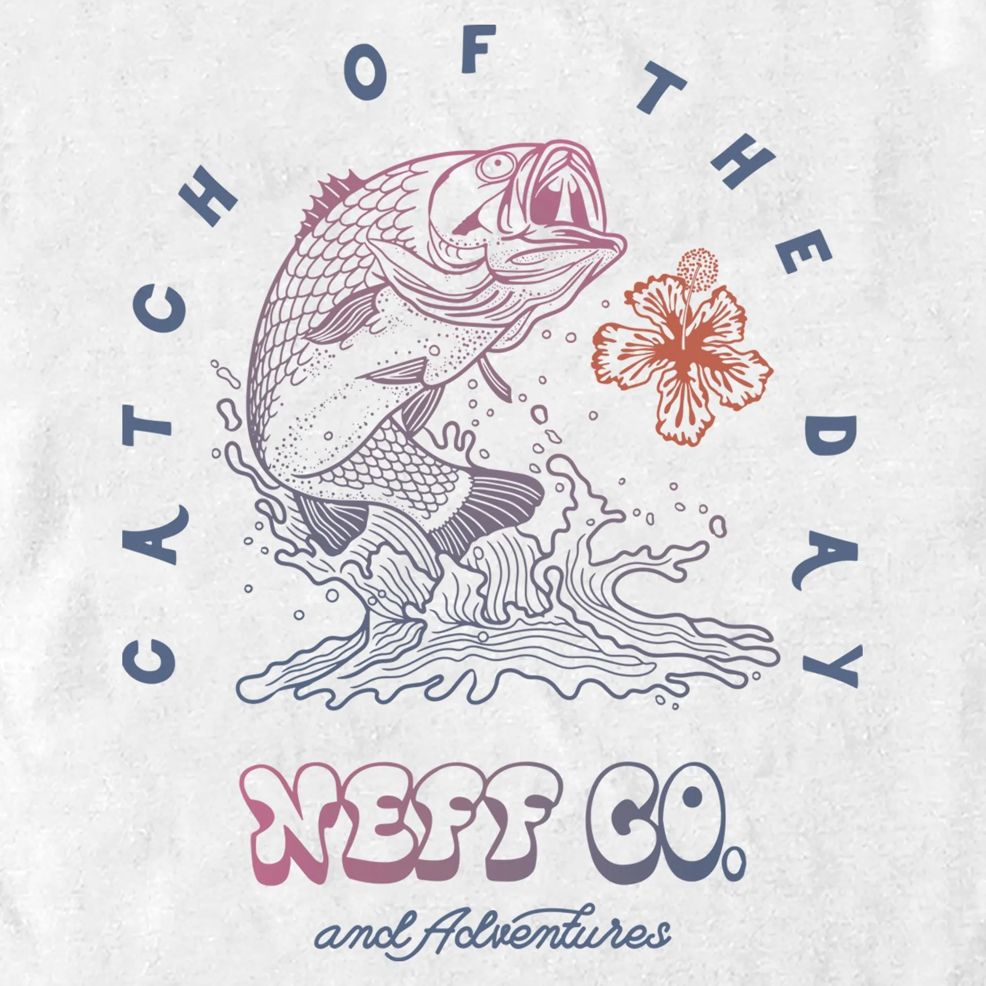 Men's NEFF Catch of the Day T-Shirt sold by Neff product image thumbnail 2