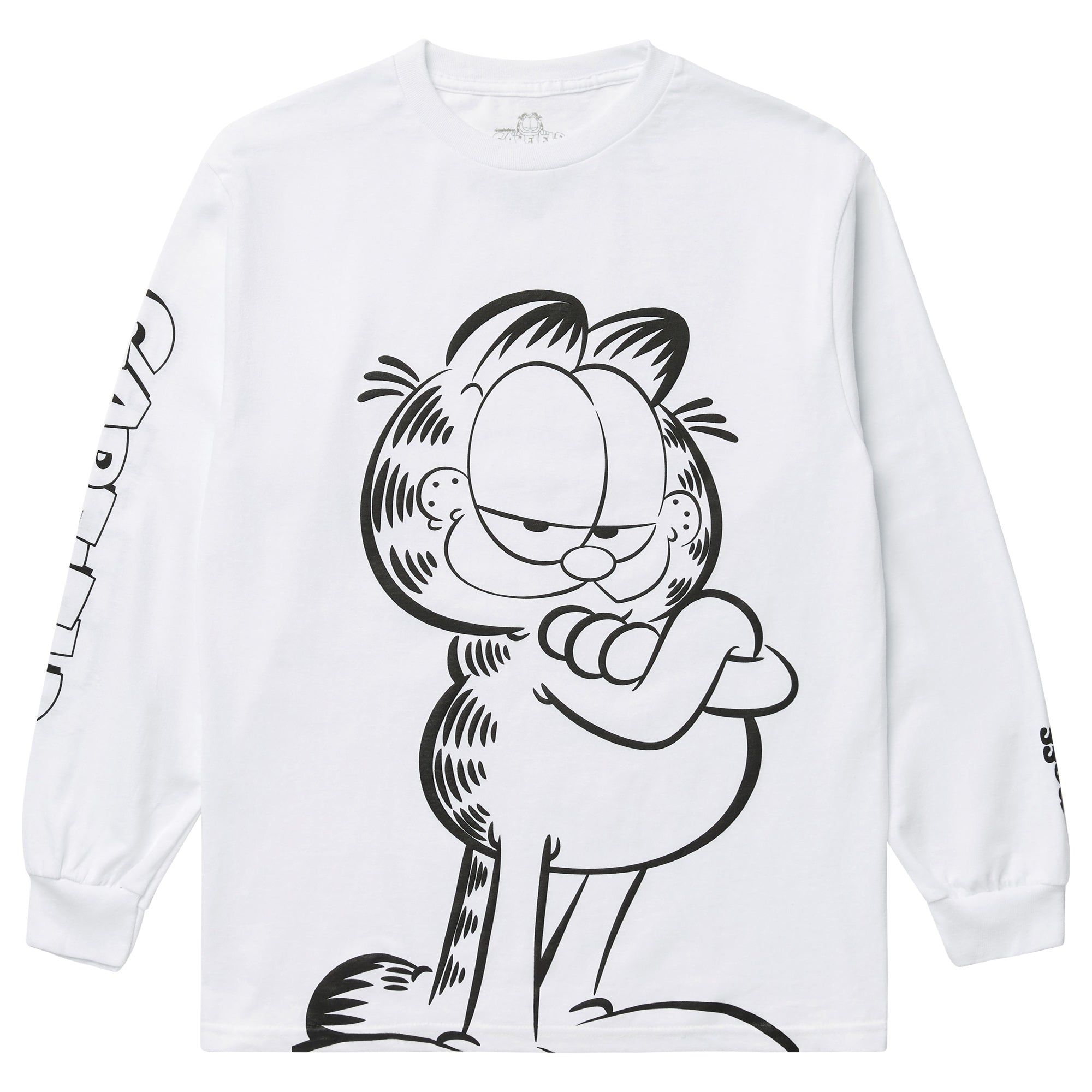 GARFIELD CHILL LONG SLEEVE TEE - WHITE sold by Neff