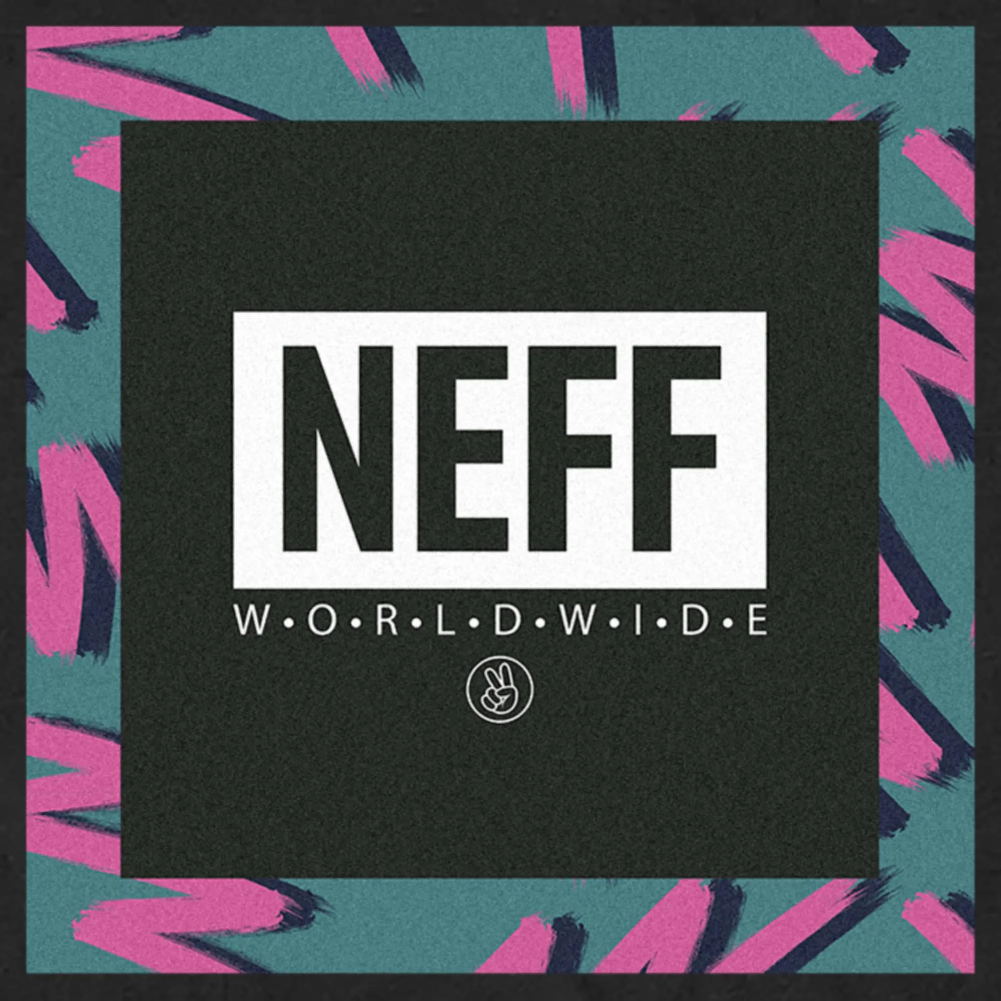 Men's NEFF Pink Zigzag Frame T-Shirt sold by Neff product image thumbnail 2