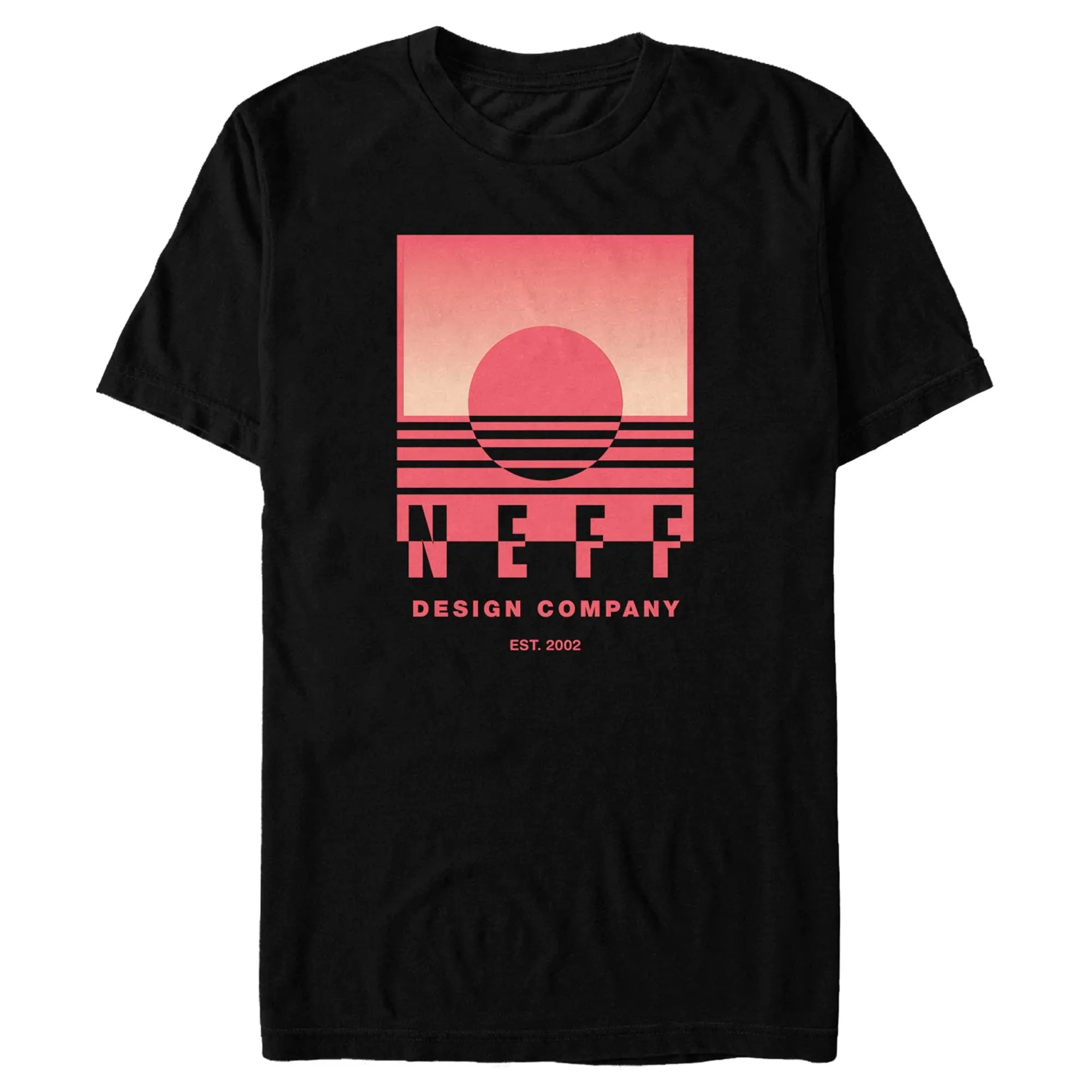 Men's NEFF Pink Sunset Logo T-Shirt sold by Neff
