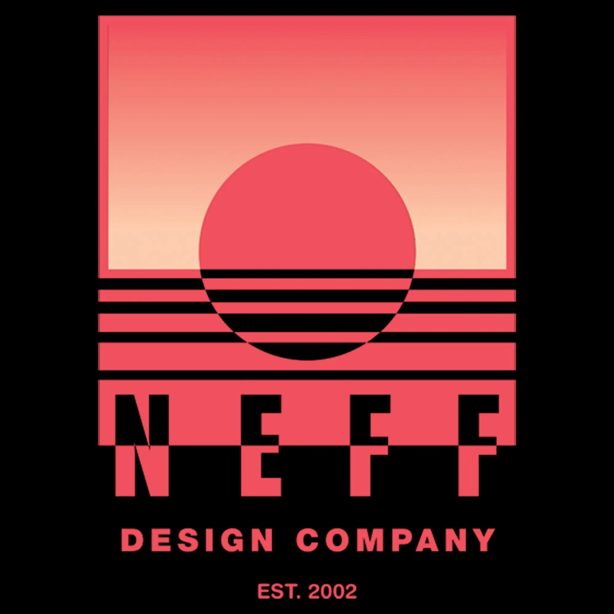 Men's NEFF Pink Sunset Logo T-Shirt sold by Neff product image thumbnail 2