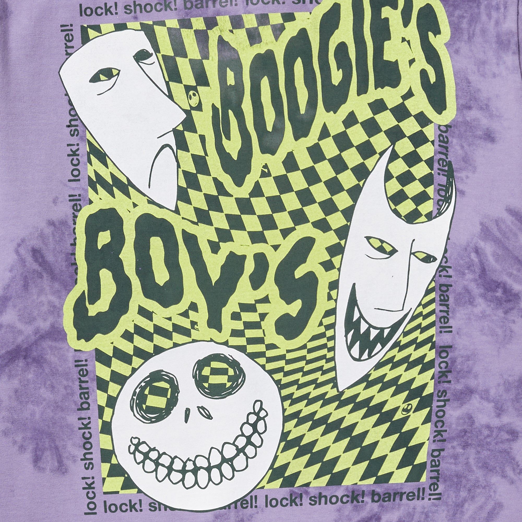 THE NIGHTMARE BEFORE CHRISTMAS BOOGIE BOYS TEE - PURPLE TIE DYE sold by Neff product image thumbnail 3