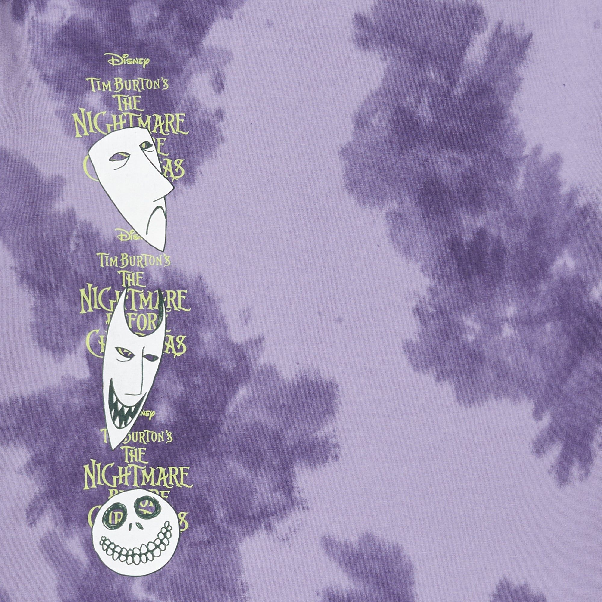 THE NIGHTMARE BEFORE CHRISTMAS BOOGIE BOYS TEE - PURPLE TIE DYE sold by Neff product image thumbnail 4