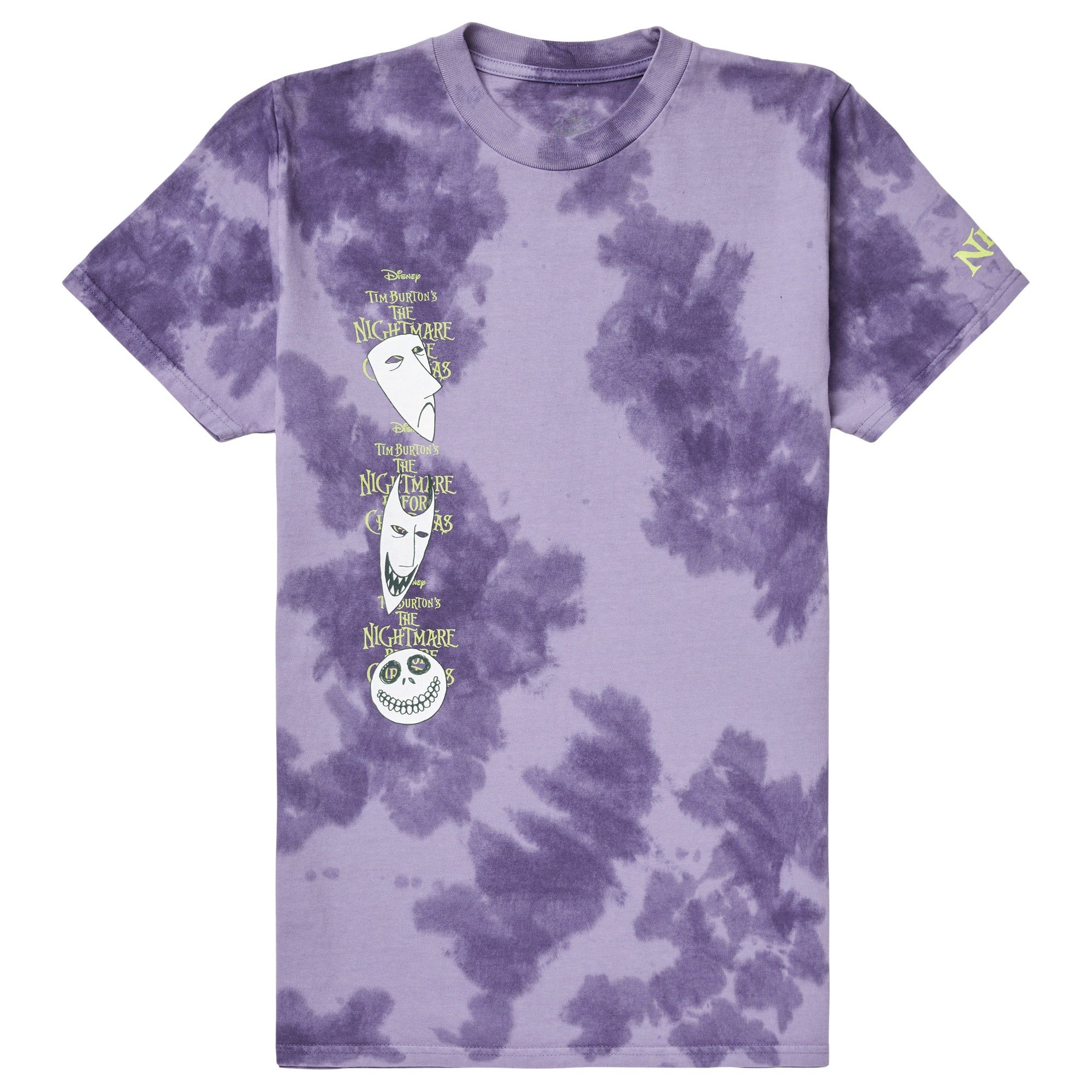 THE NIGHTMARE BEFORE CHRISTMAS BOOGIE BOYS TEE - PURPLE TIE DYE sold by Neff product image thumbnail 2