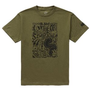 THE SIMPSONS POP SIMPSON TEE - MILITARTY sold by Neff