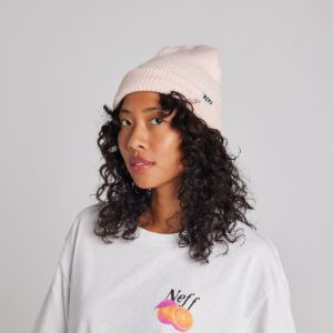 FOLD BEANIE - LIGHT PINK sold by Neff