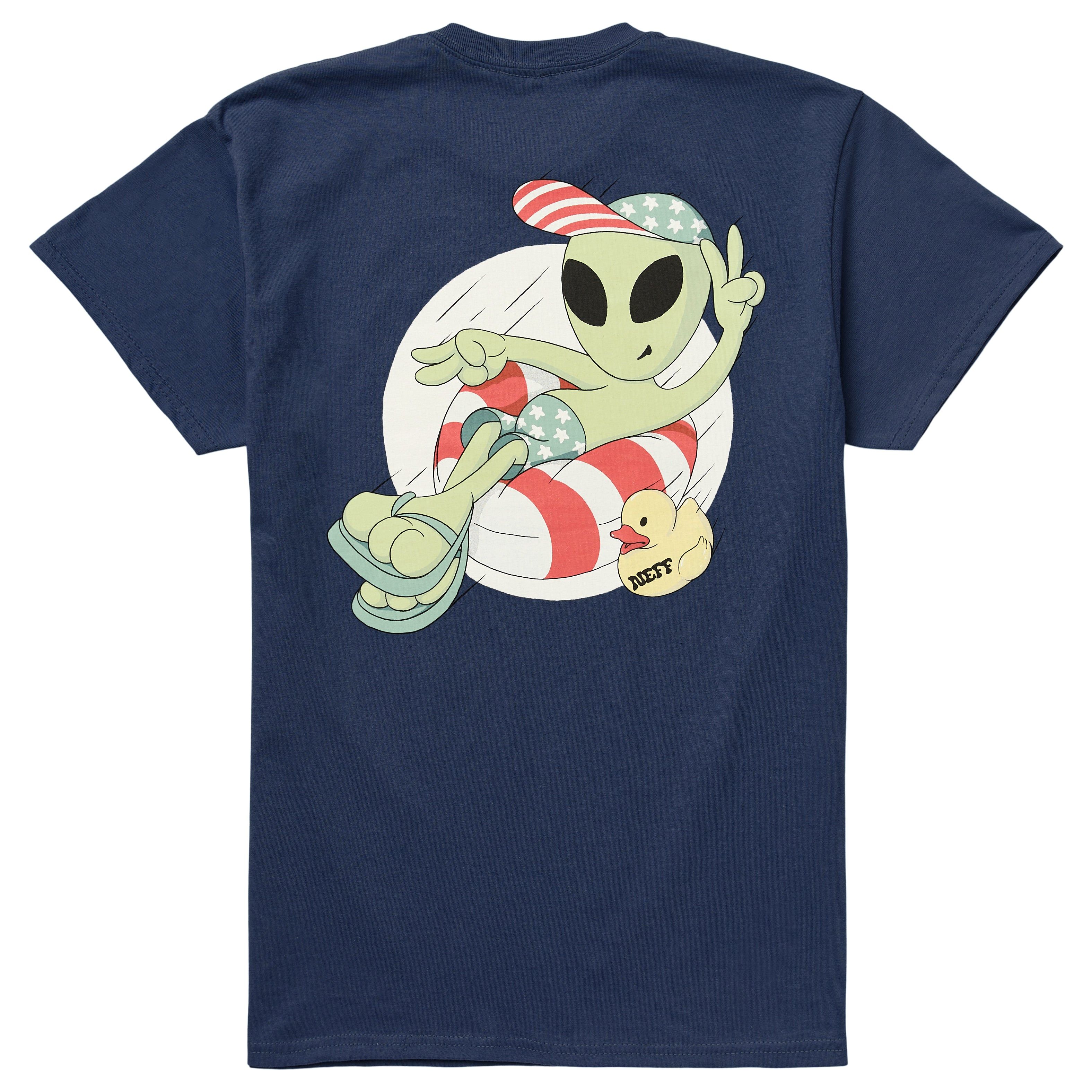AMERICAN MARTIAN TEE - NAVY sold by Neff