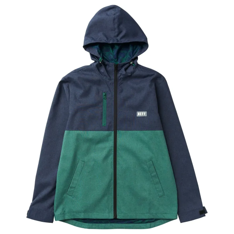 SHELLGAME FULL ZIP JACKET - NAVY sold by Neff