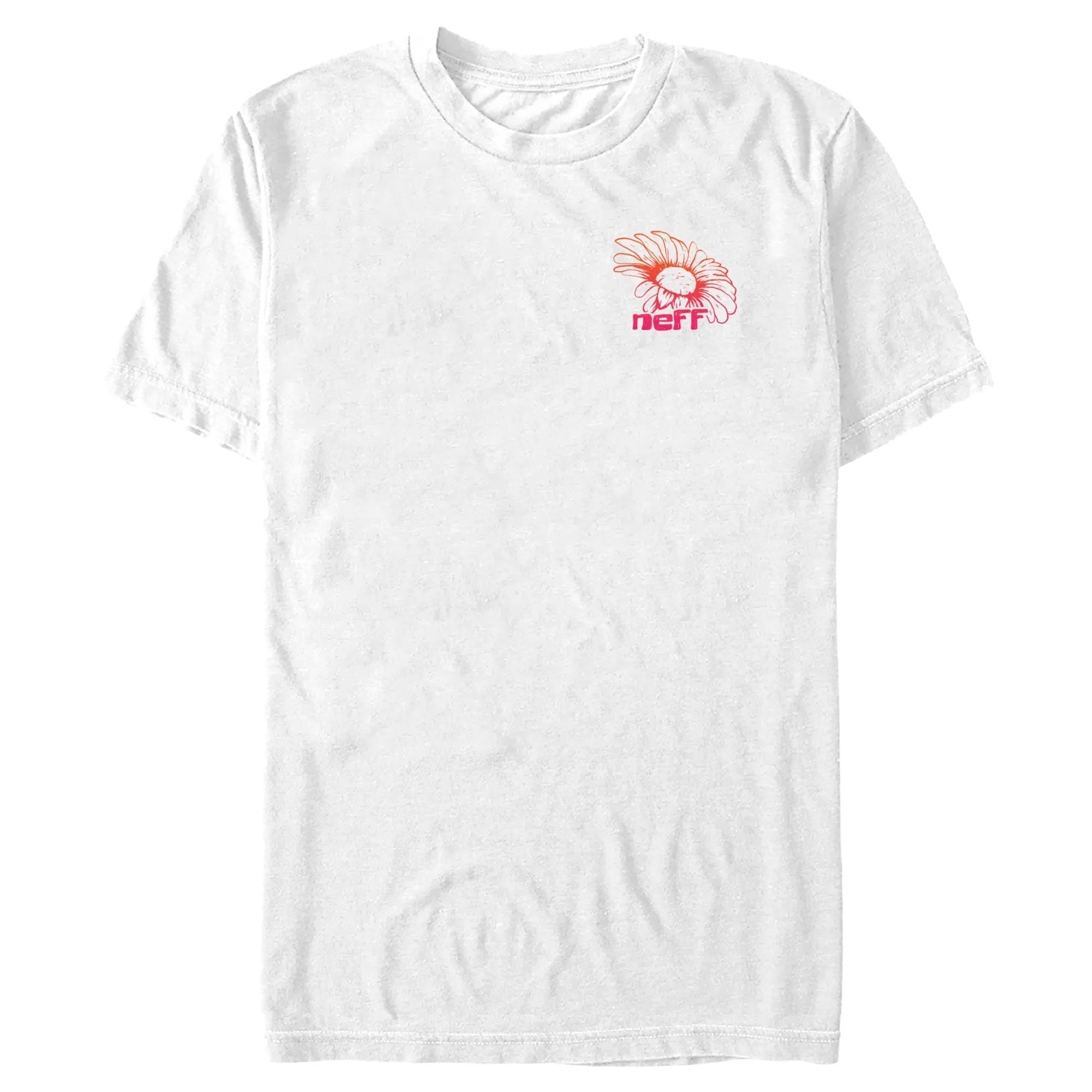 Men's NEFF Small Colorful Flower Logo T-Shirt sold by Neff