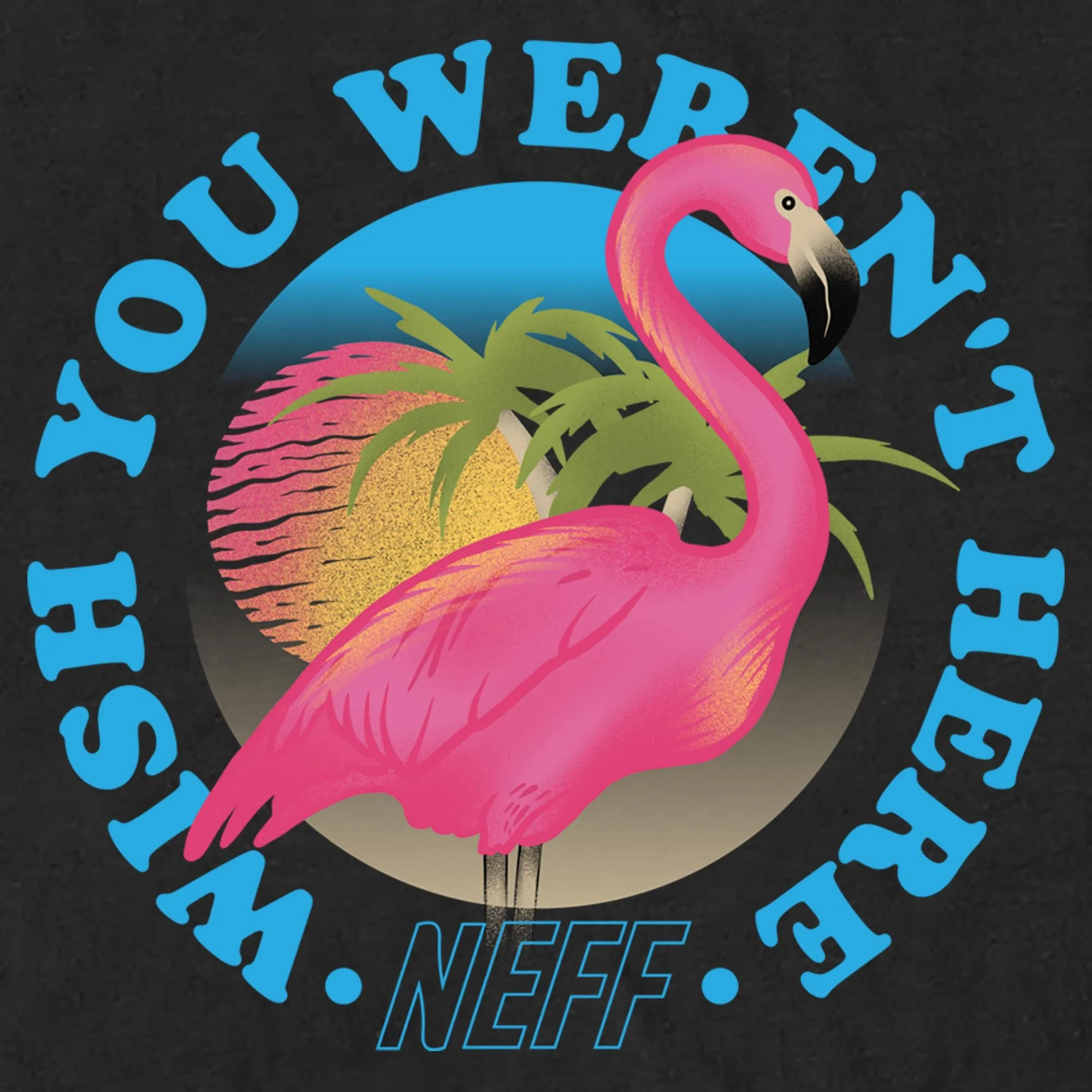 Men's NEFF Wish You Weren’t Here T-Shirt sold by Neff product image thumbnail 2