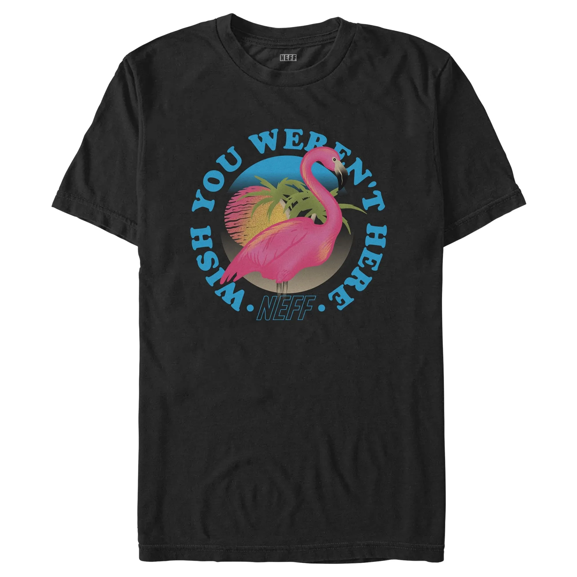 Men's NEFF Wish You Weren’t Here T-Shirt sold by Neff