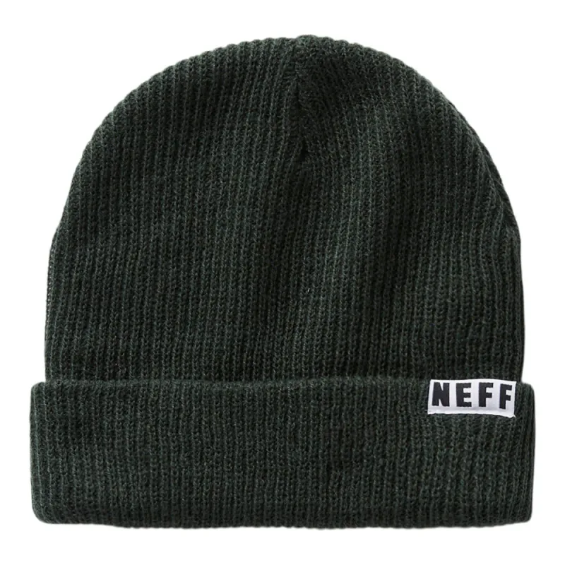 FOLD BEANIE - DARK GREEN sold by Neff